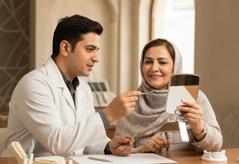 best dentist for veneers iran