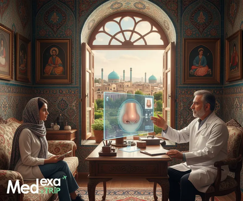 أفضل أطباء تجميل الأنف في إيران