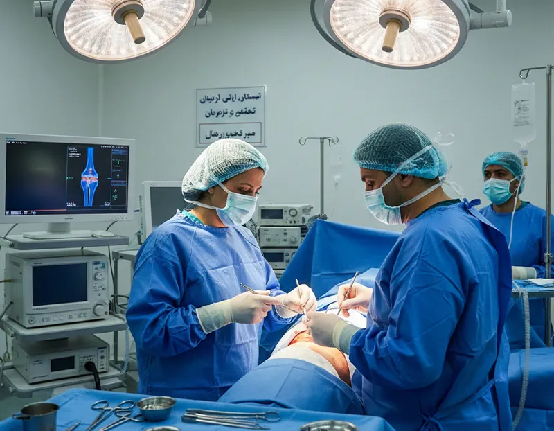 أفضل المدن لإجراء استبدال مفصل الركبة في إيران