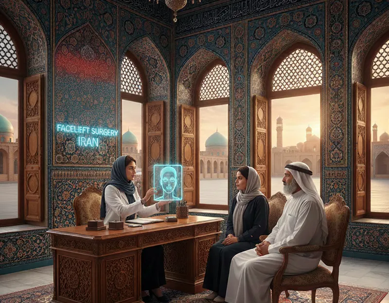 افضل عيادات عملية شد الوجه في ايران
