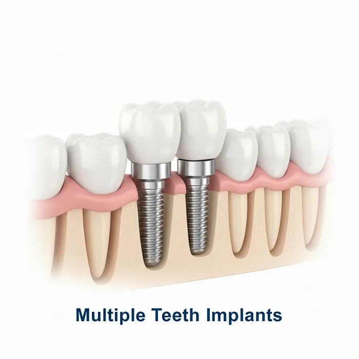زراعة عدة أسنان في إيران