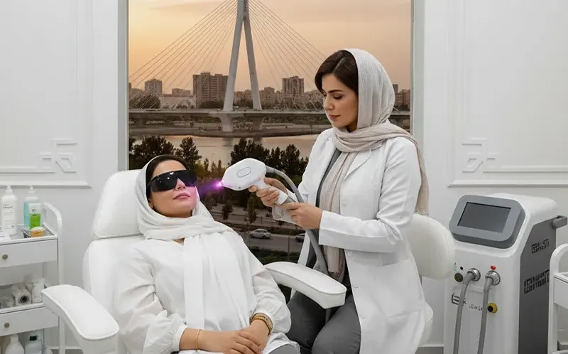 ليزر الجلد في ايران