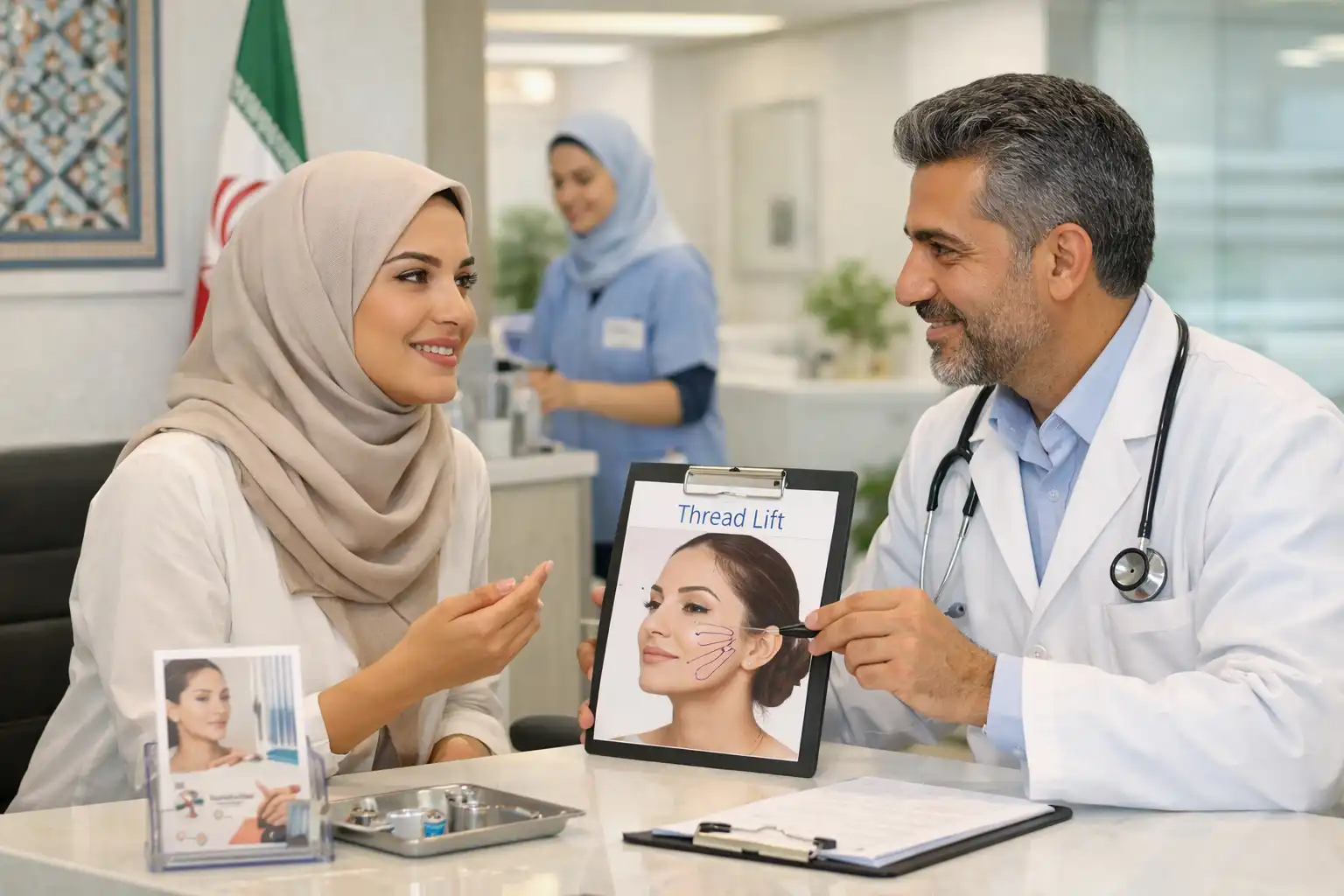 Best Clinics for Thread Lift in Iran