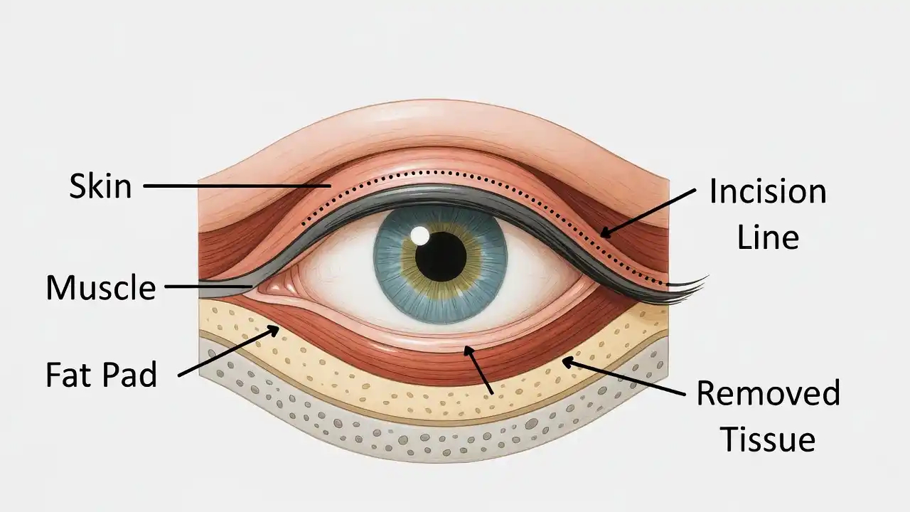 How Eyelid Surgery Works Step by Step