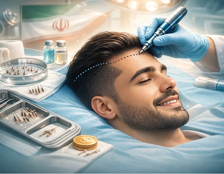 أفضل عيادة لزرع الشعر في إيران