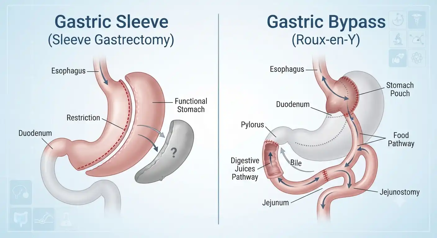 Gastric Sleeve vs. Gastric Bypass: Which Surgery Yields Faster Results?