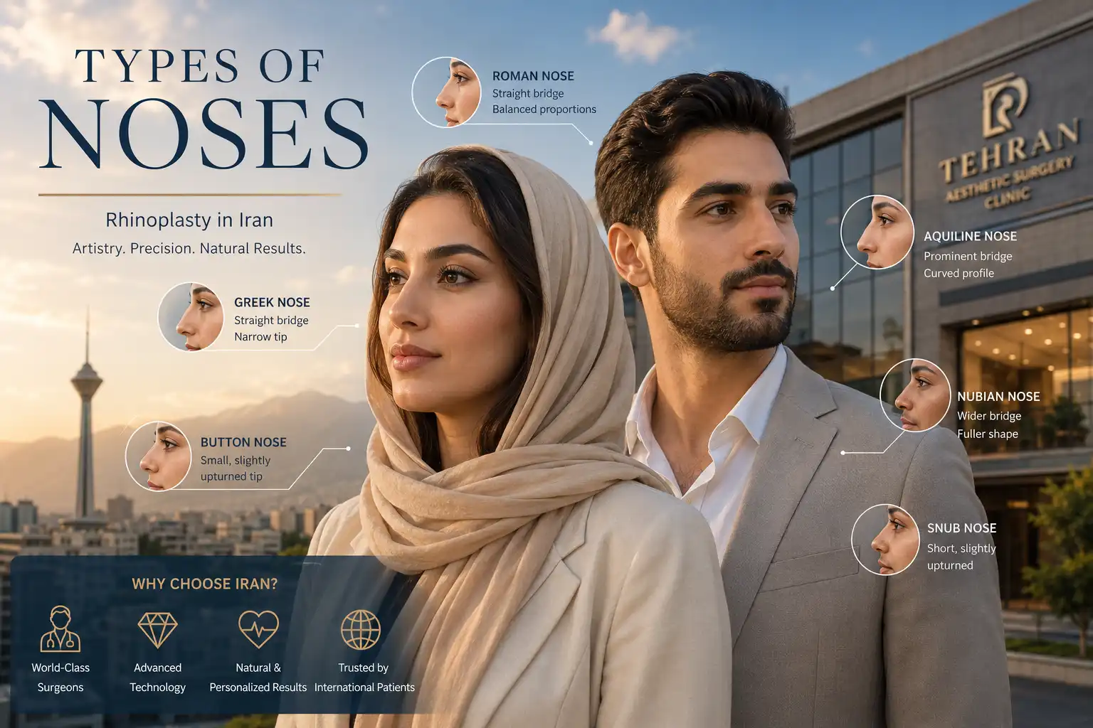Rhinoplasty Surgeons in Iran: Best Specialist for Your Nose Shape
