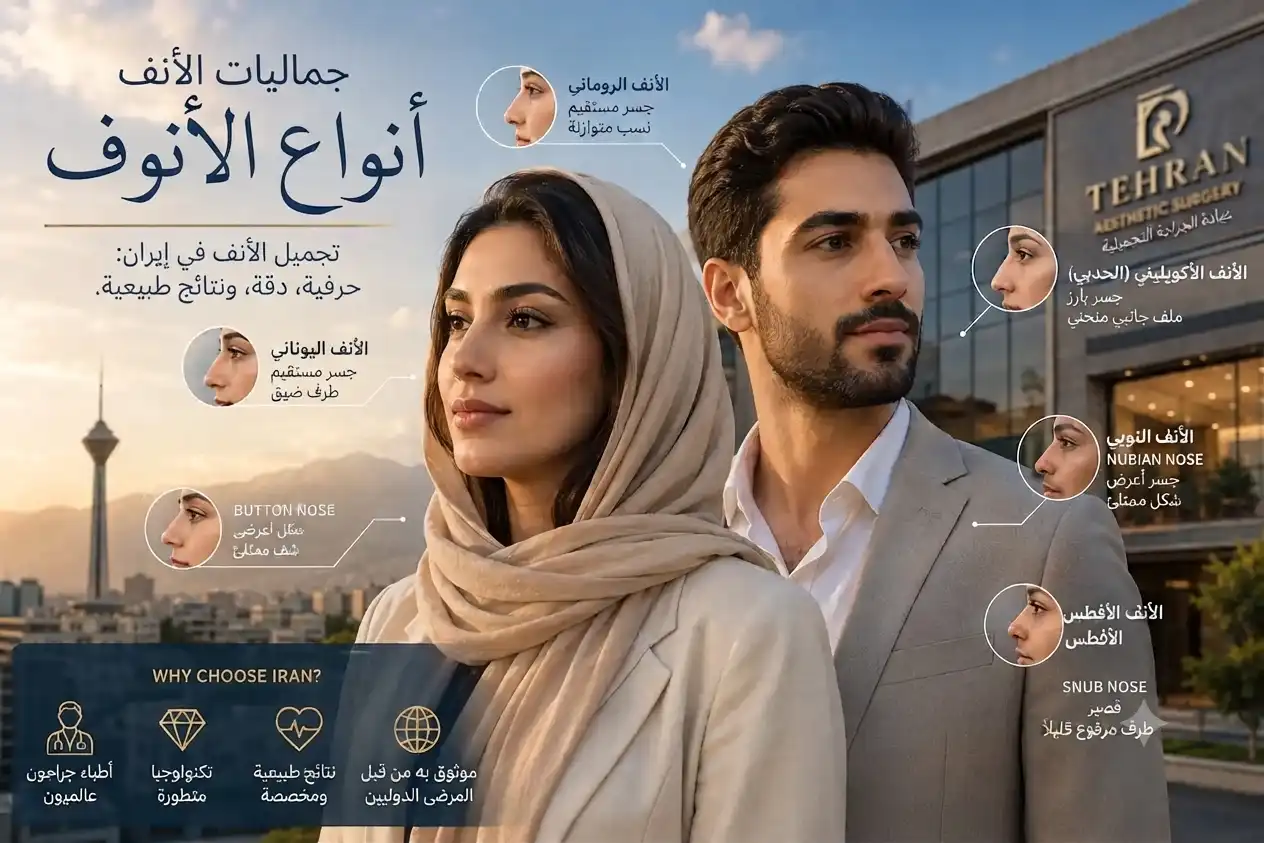 جرّاحو تجميل الأنف في إيران: أفضل المتخصصين لشكل أنفك