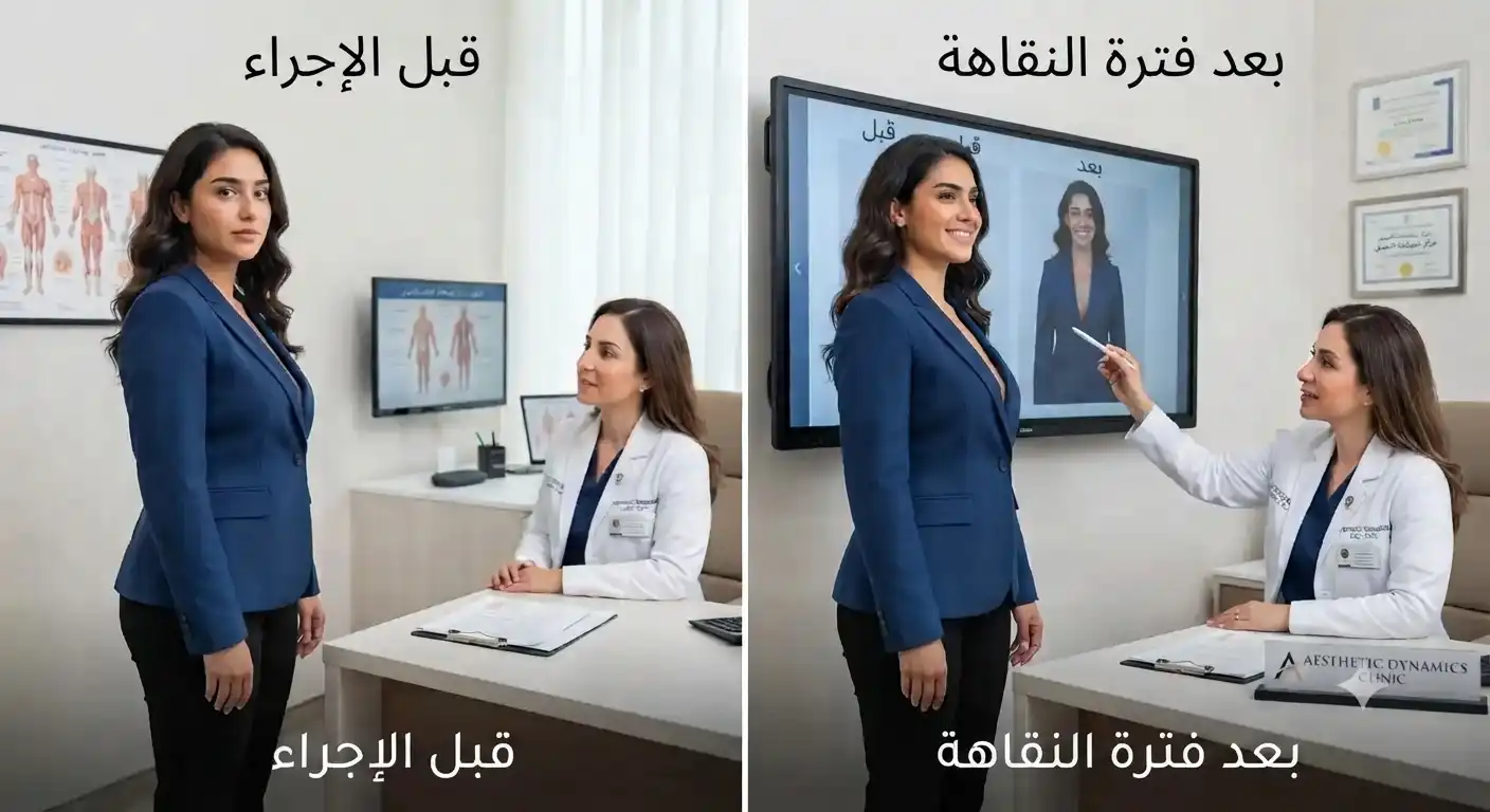 الجدول الزمني للتعافي بعد عملية تصغير الثدي